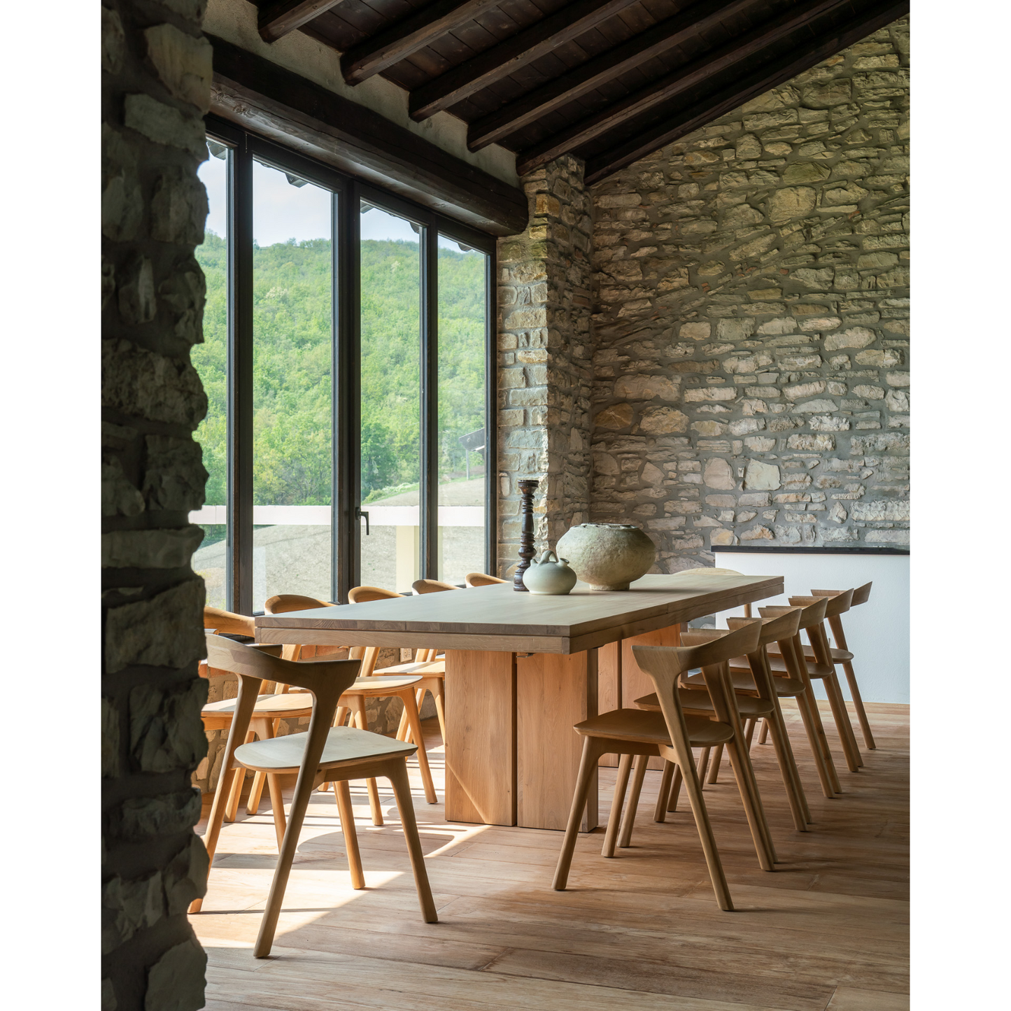 Double Extendable Dining Table