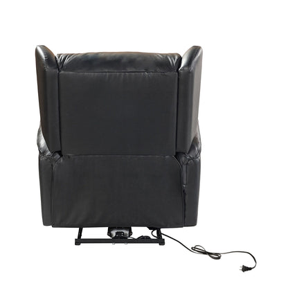 Eduardo Genuine Leather Power Recliner with USB Port Set of 2