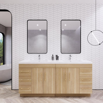 Eliza 72'' Freestanding Vanity with Double Sink