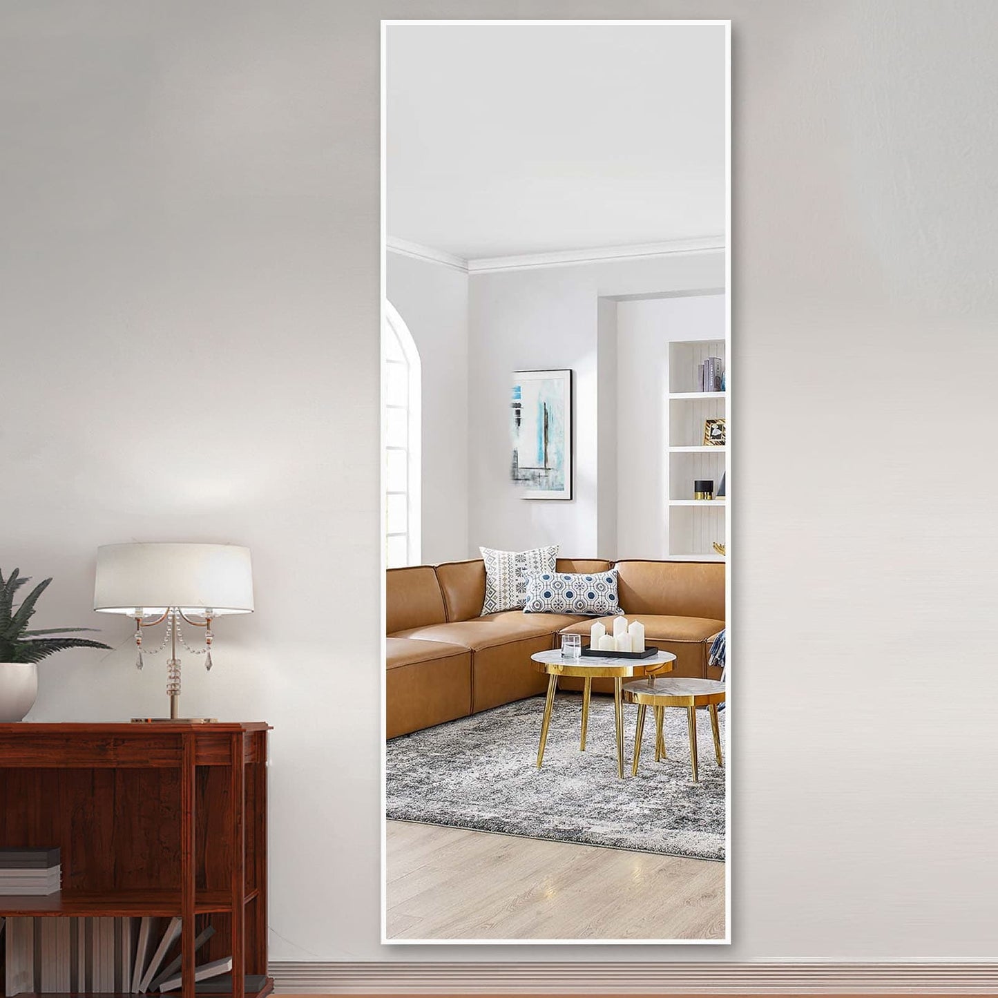Full Length Mirror Large Wall Mounted Mirror Full Body Mirror