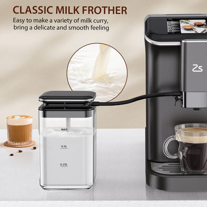 Fully Automatic Espresso Machine with Automatic Milk Frother
