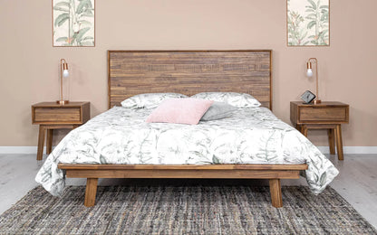 Giada Wood Platform Bed