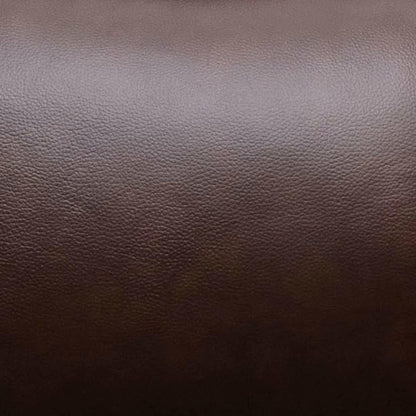 Genuine Leather Mid-century Modern Style Manual Recliners Sofa Set