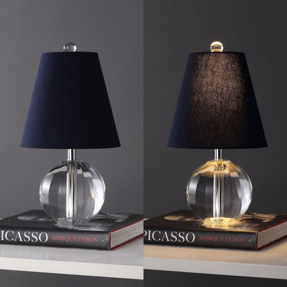 Goddard 16 Crystal Ball/Metal LED Table Lamp, By JONATHAN Y