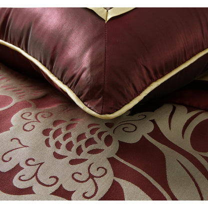 Nanshing Brie 9 Piece Floral Jacquard Comforter Set