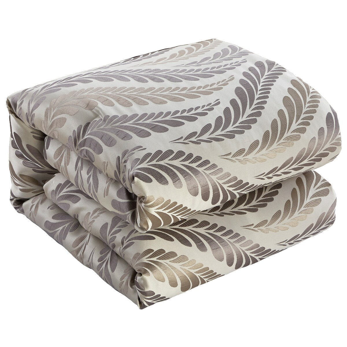 Nanshing Caspa 7 Piece Chic Leaf Design Comforter Set