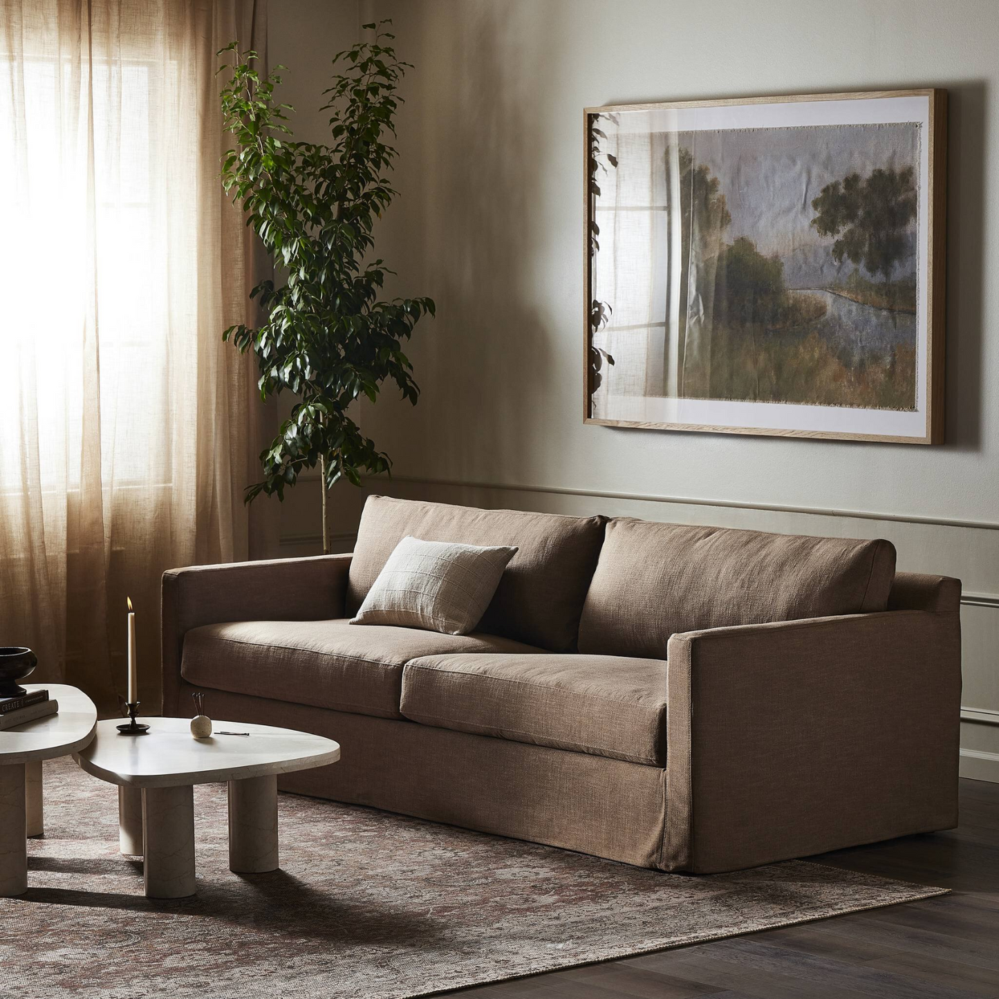 Halle 93 Slipcover Sofa