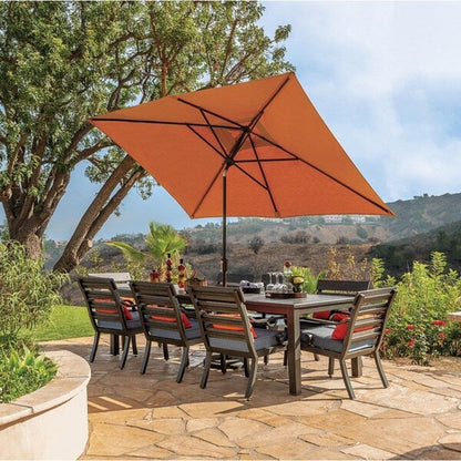 SimplyShade Catalina 10-foot Rectangle Push Button Tilt Umbrella