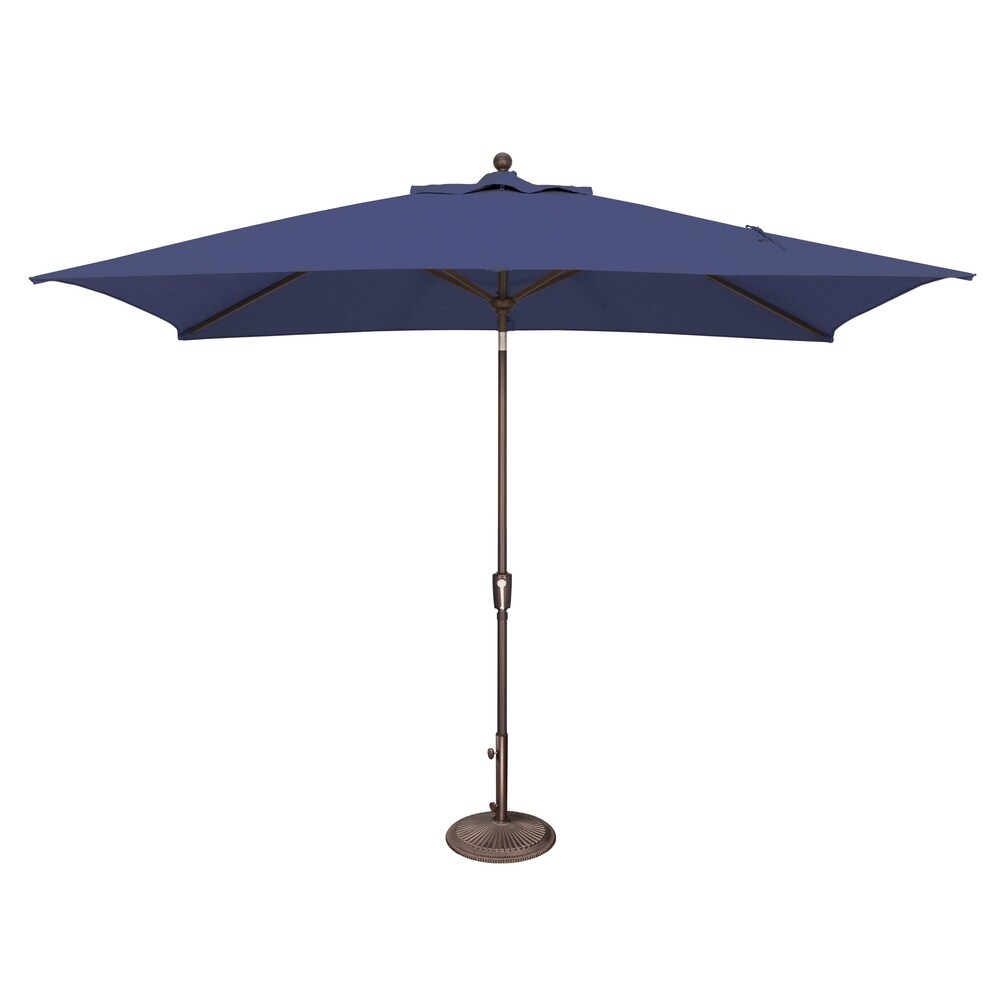 SimplyShade Catalina 10-foot Rectangle Push Button Tilt Umbrella