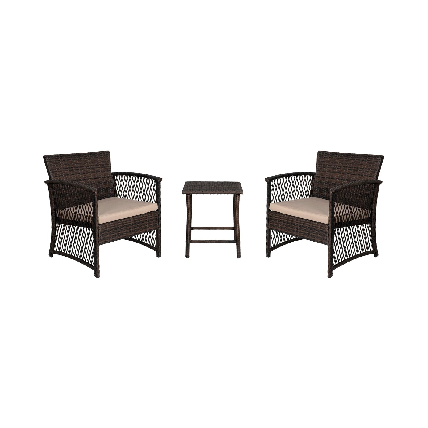 Heritage Outdoor 3-piece Wicker Bistro Patio Set
