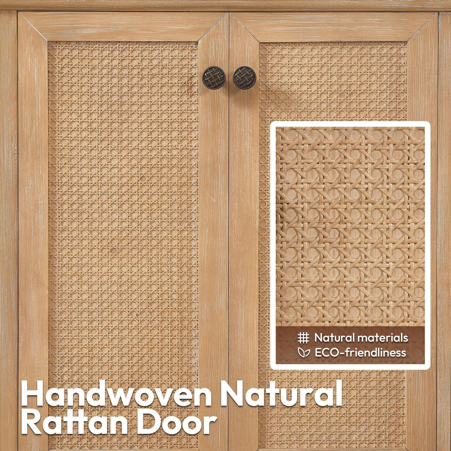 Hervas Bath Vanity with Natural Marble Top without Mirror