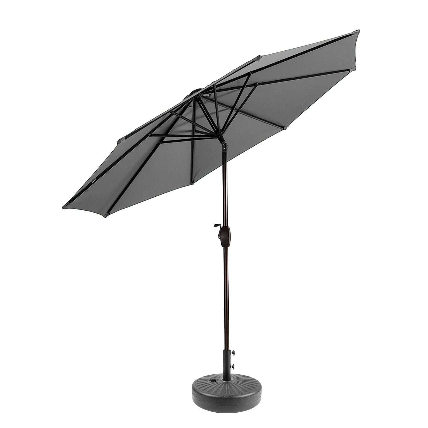 Holme 9-foot Patio Umbrella and Base Stand
