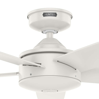 Hunter 52 Shorebreak WeatherMax Indoor / Outdoor Ceiling Fan w/ Wall Control - Extreme Weather, Salt & Corrosion-Resistant
