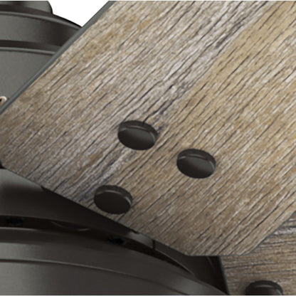 Hunter WiFi Whittington Ceiling Fan with LED Light, Handheld Remote - Windmill - Industrial, Farmhouse, Rustic - SMART FAN!