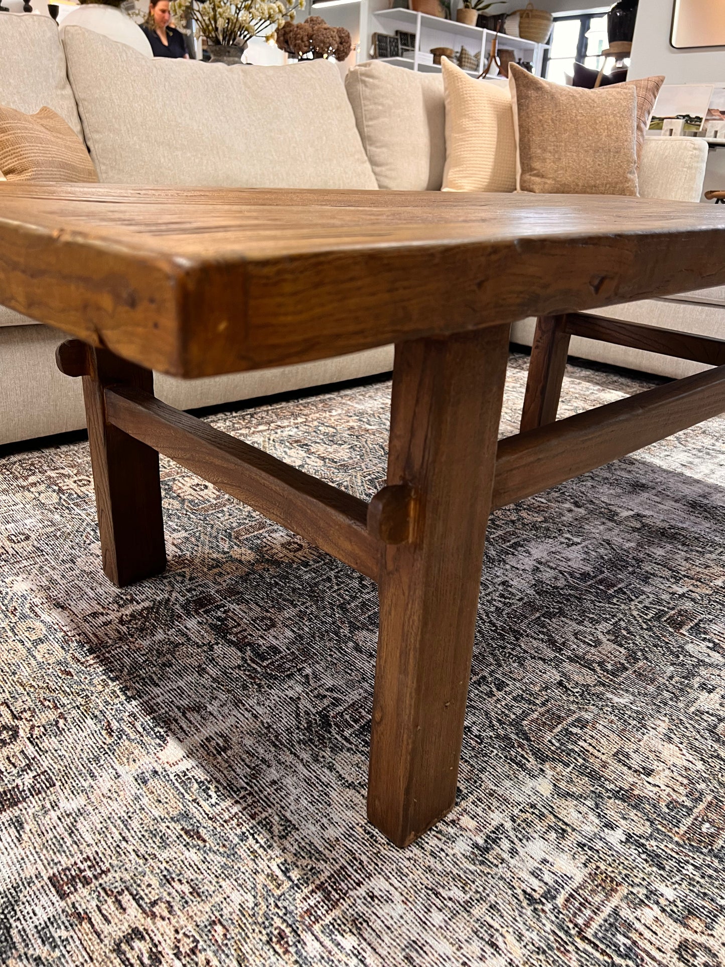 Drew Reclaimed Wood Coffee Table