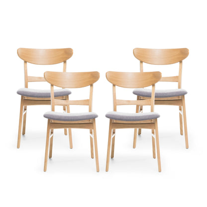Idalia Mid-century Modern Dining Chairs (Set of 4) by Christopher Knight Home