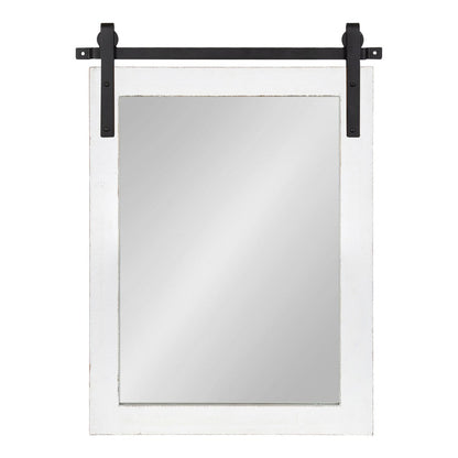 Kate and Laurel Cates Rustic Rectangular Wall Mirror