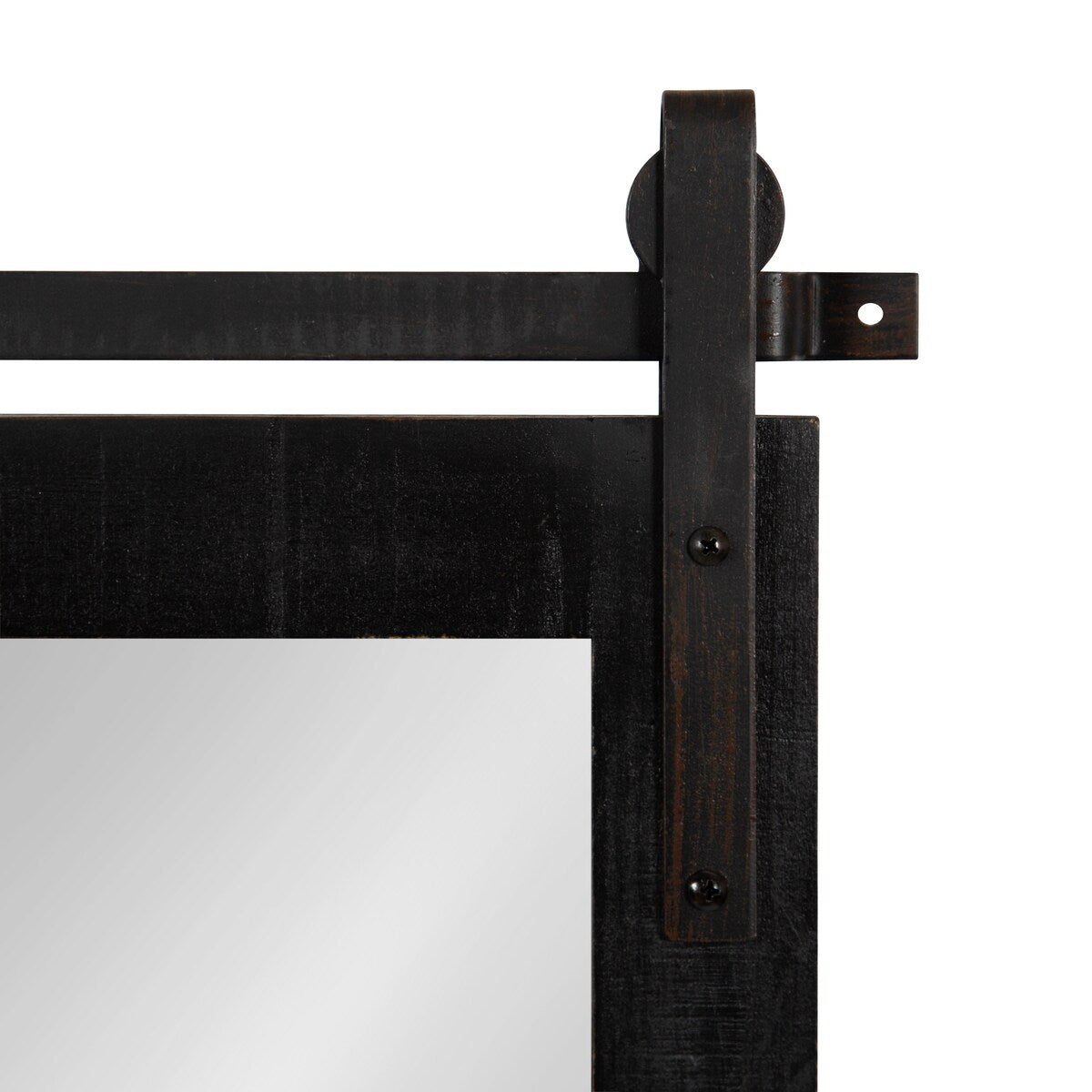 Kate and Laurel Cates Rustic Rectangular Wall Mirror