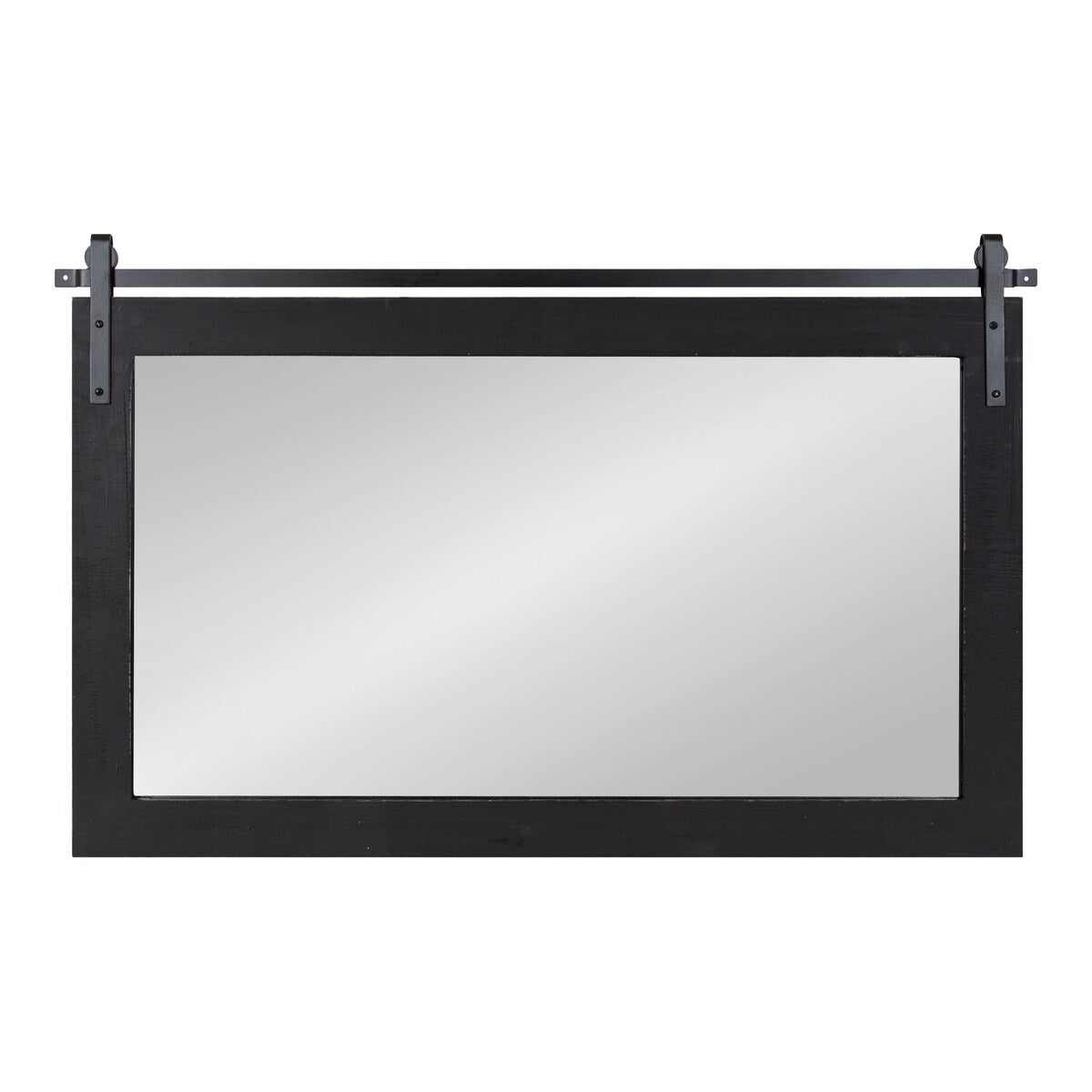 Kate and Laurel Cates Rustic Rectangular Wall Mirror