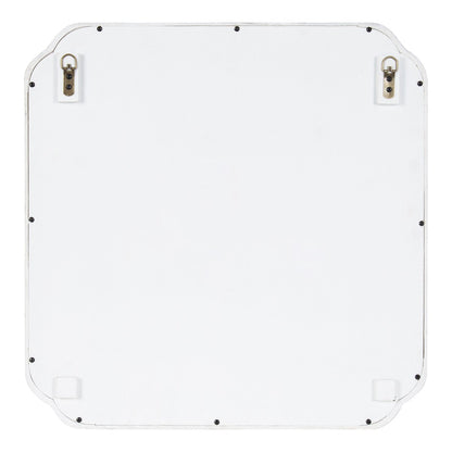 Kate and Laurel Marston Square Wood Wall Mirror