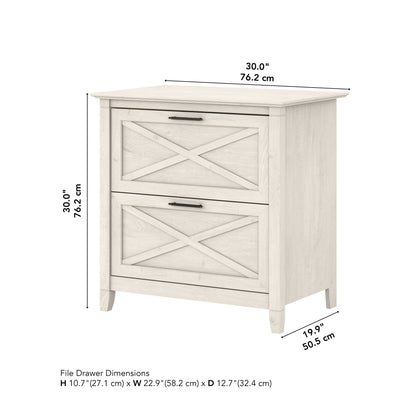 Key West 2 Drawer Lateral File Cabinet by Bush Furniture