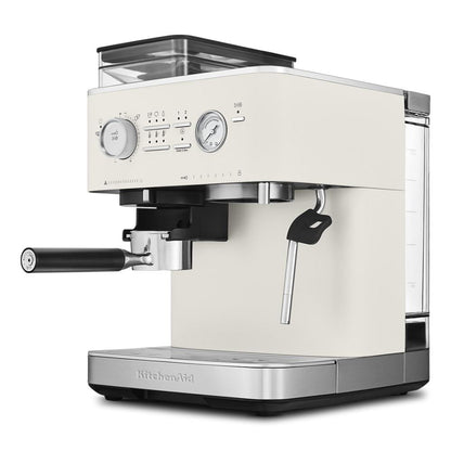 KitchenAid Semi Automatic Espresso Machine with Burr Grinder, KES6551