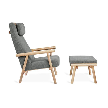 Gus* Modern Labrador Chair & Ottoman