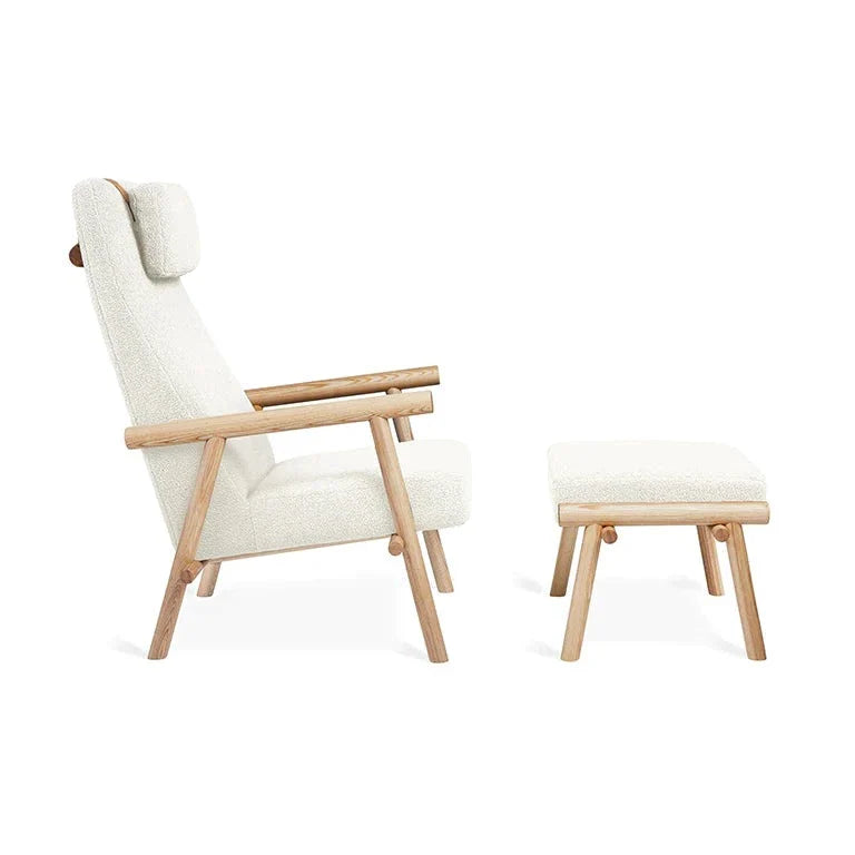 Gus* Modern Labrador Chair & Ottoman