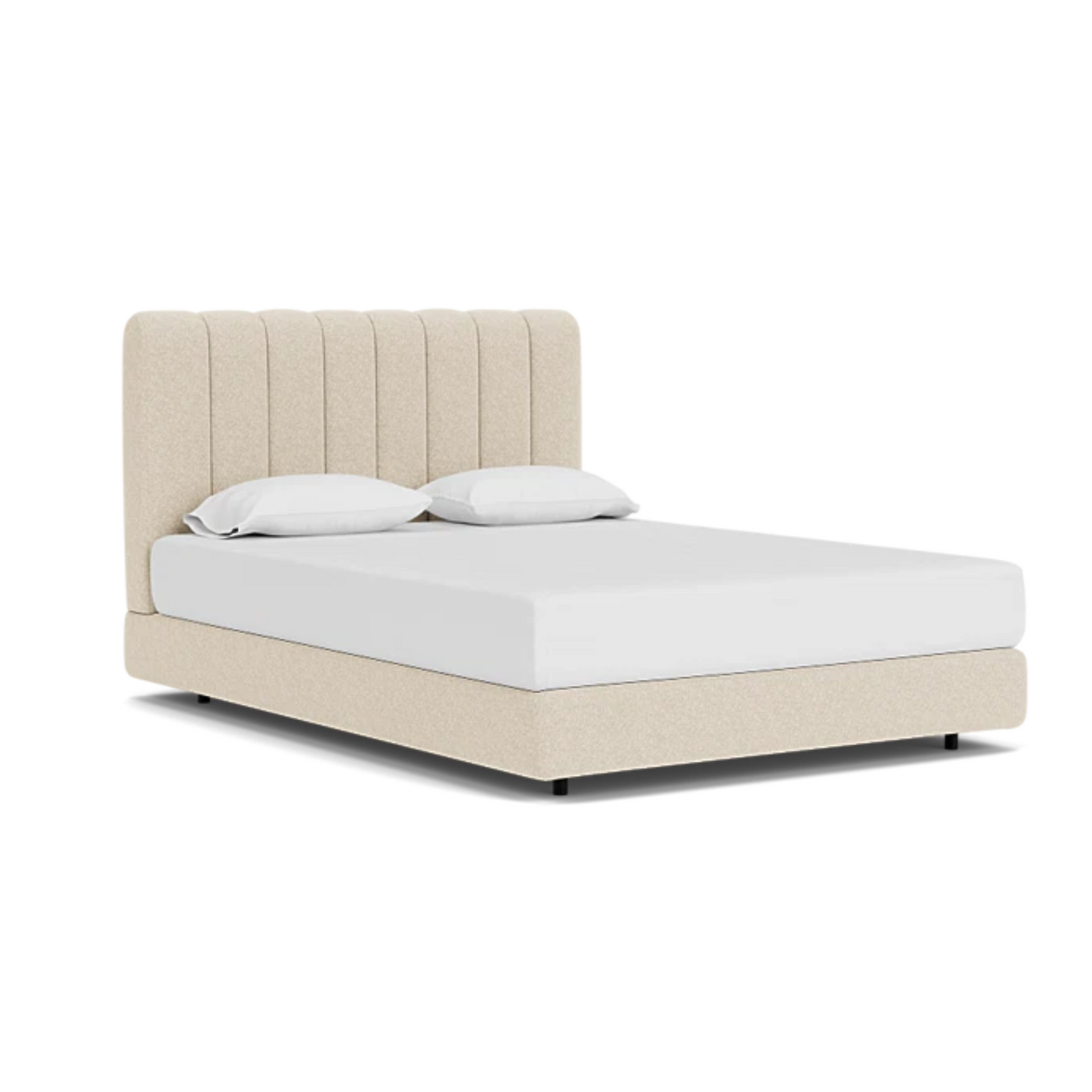 Custom Fabric Stage Queen Bed