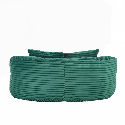 Lazy Sofa Durable Comfort Lounger High Back Bean Bag Chair Couch for Adults and Kids - 2 Seat