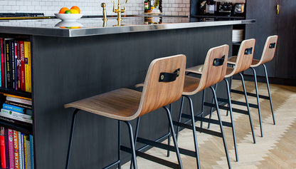 Gus* Modern Lecture Counter Stool Wood