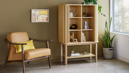 Gus* Modern Ledger Tall Cabinet