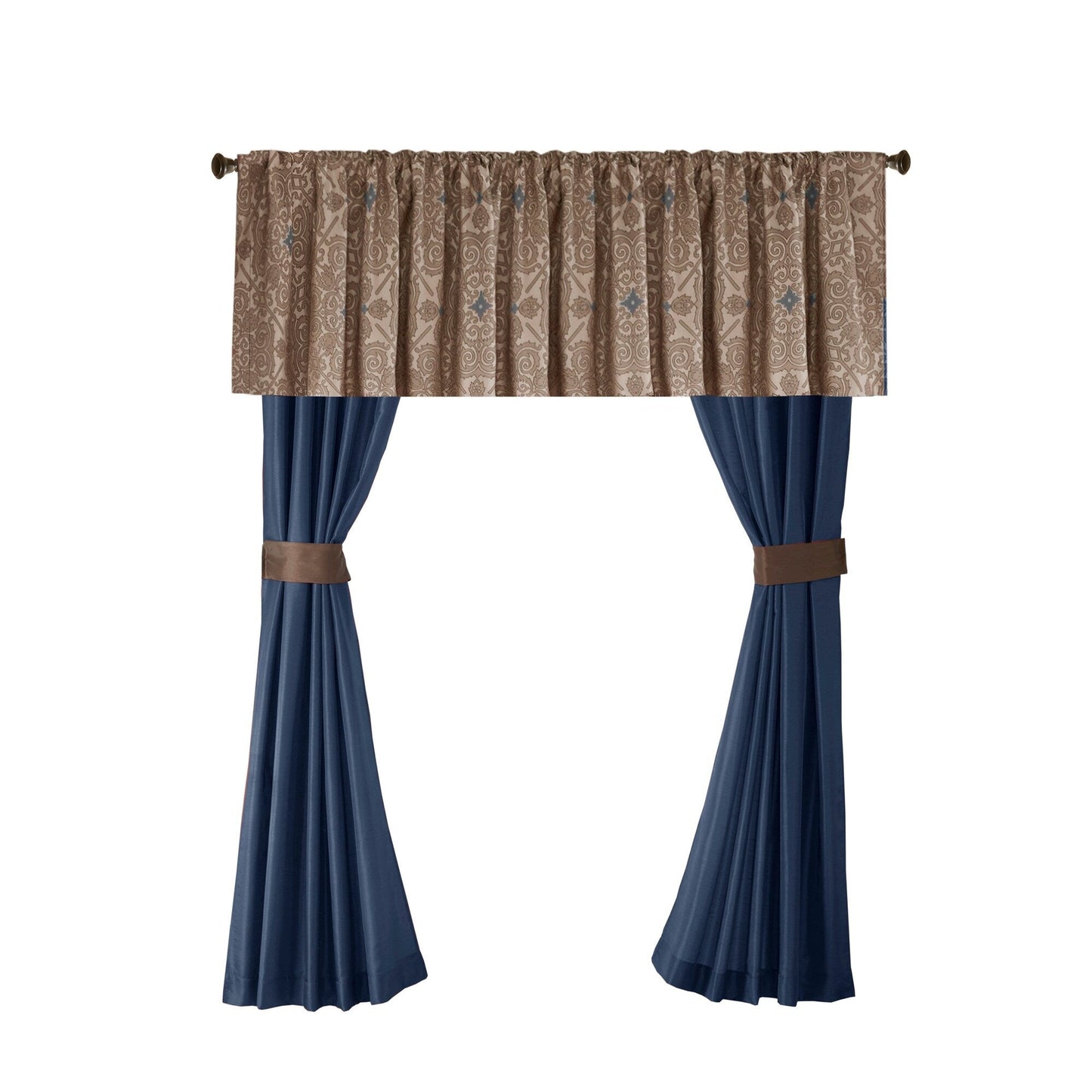 Madison Park Essentials Parker Jacquard Embroidered Pieced 24 Piece Room in a Bag