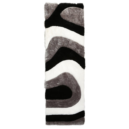 Mateos Shag Abstract Designed Area Rug