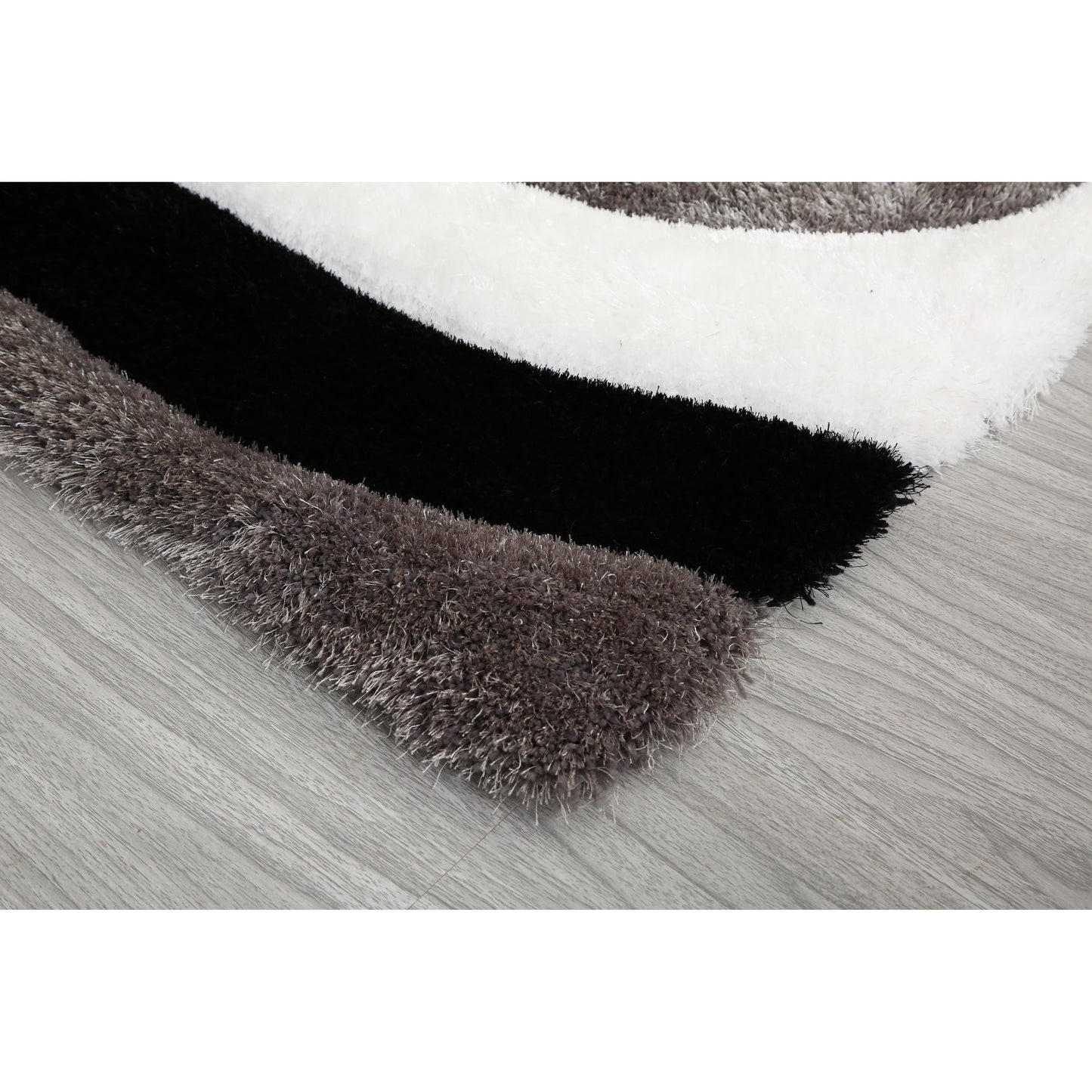 Mateos Shag Abstract Designed Area Rug