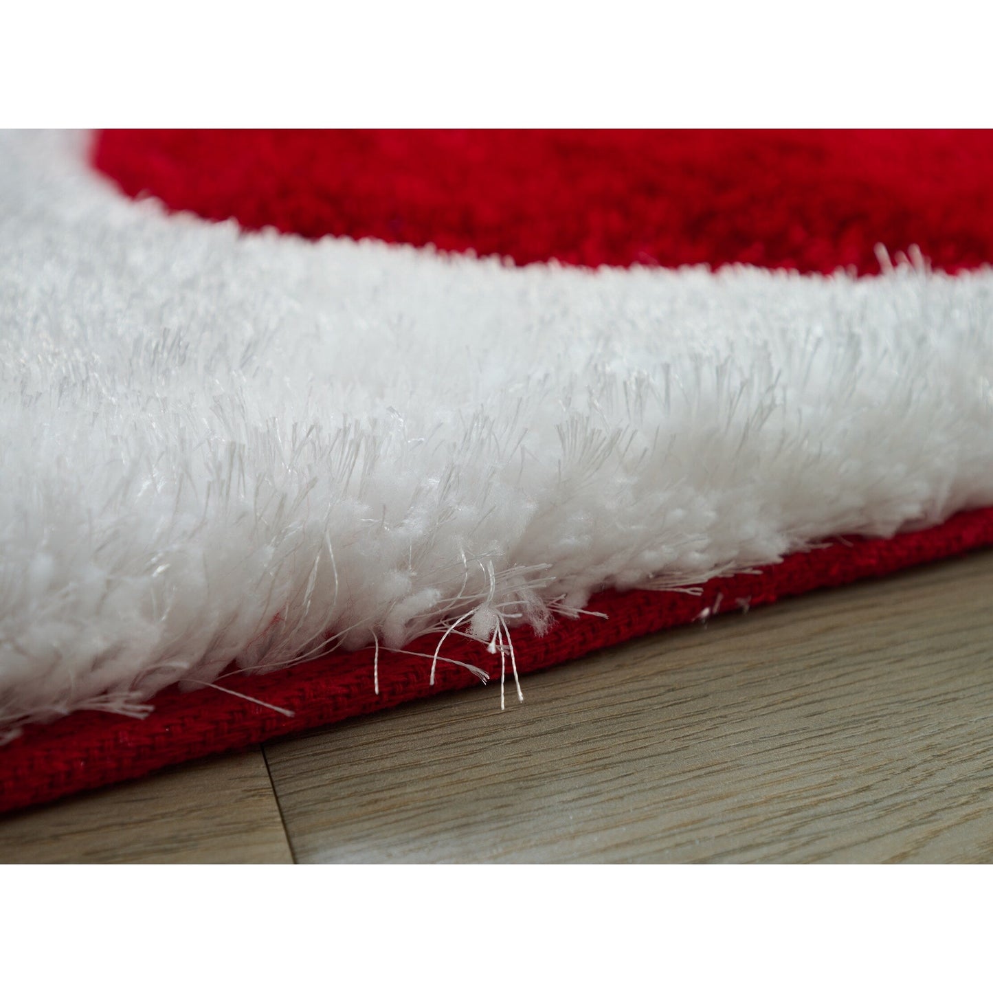 Mateos Shag Abstract Designed Area Rug