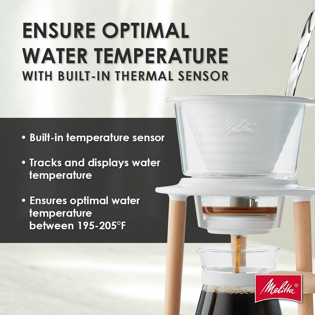 Melitta Senz V Connected Smart Pour-Over Coffee System