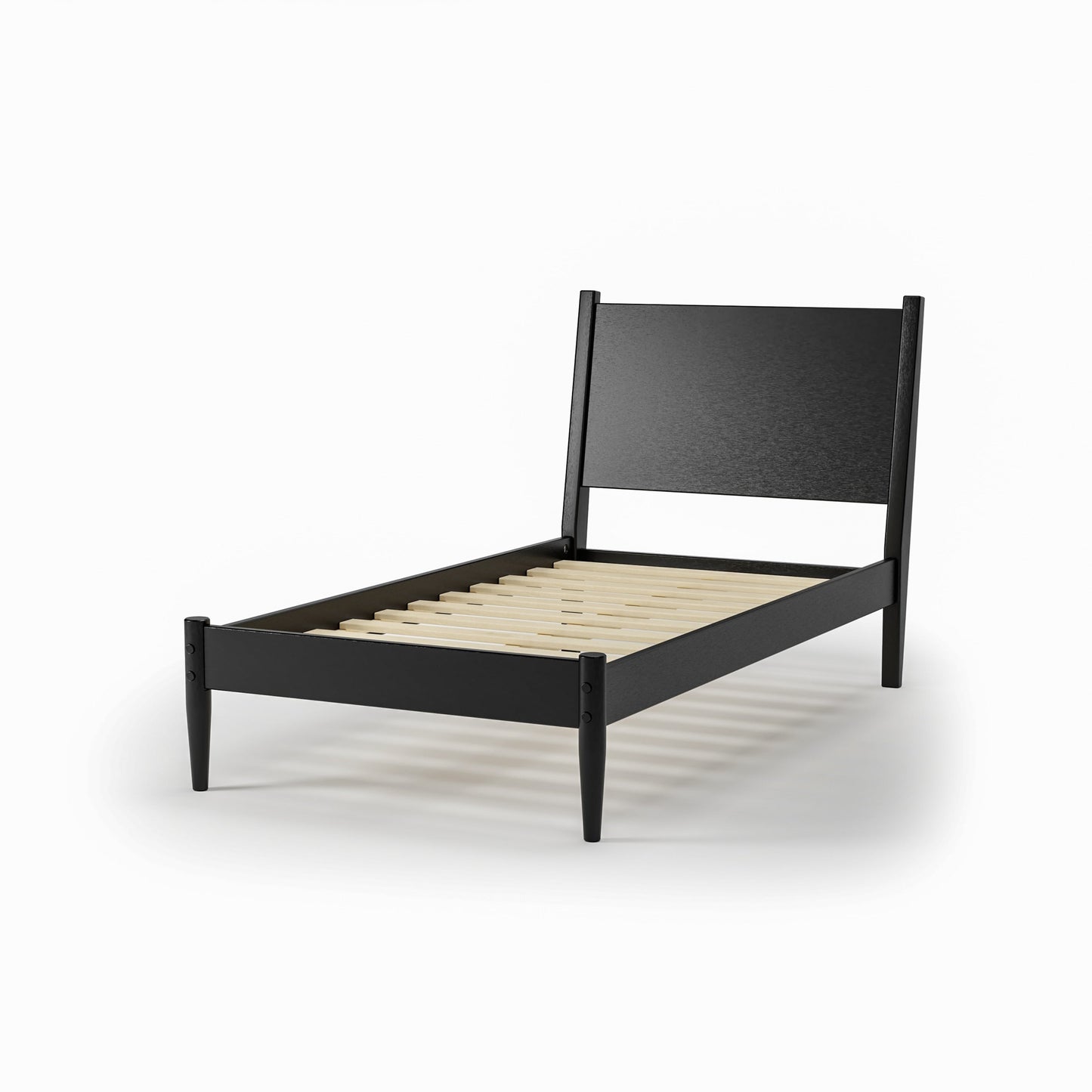 Mid-Century Panel Bed