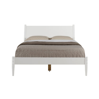 Mid-Century Panel Bed