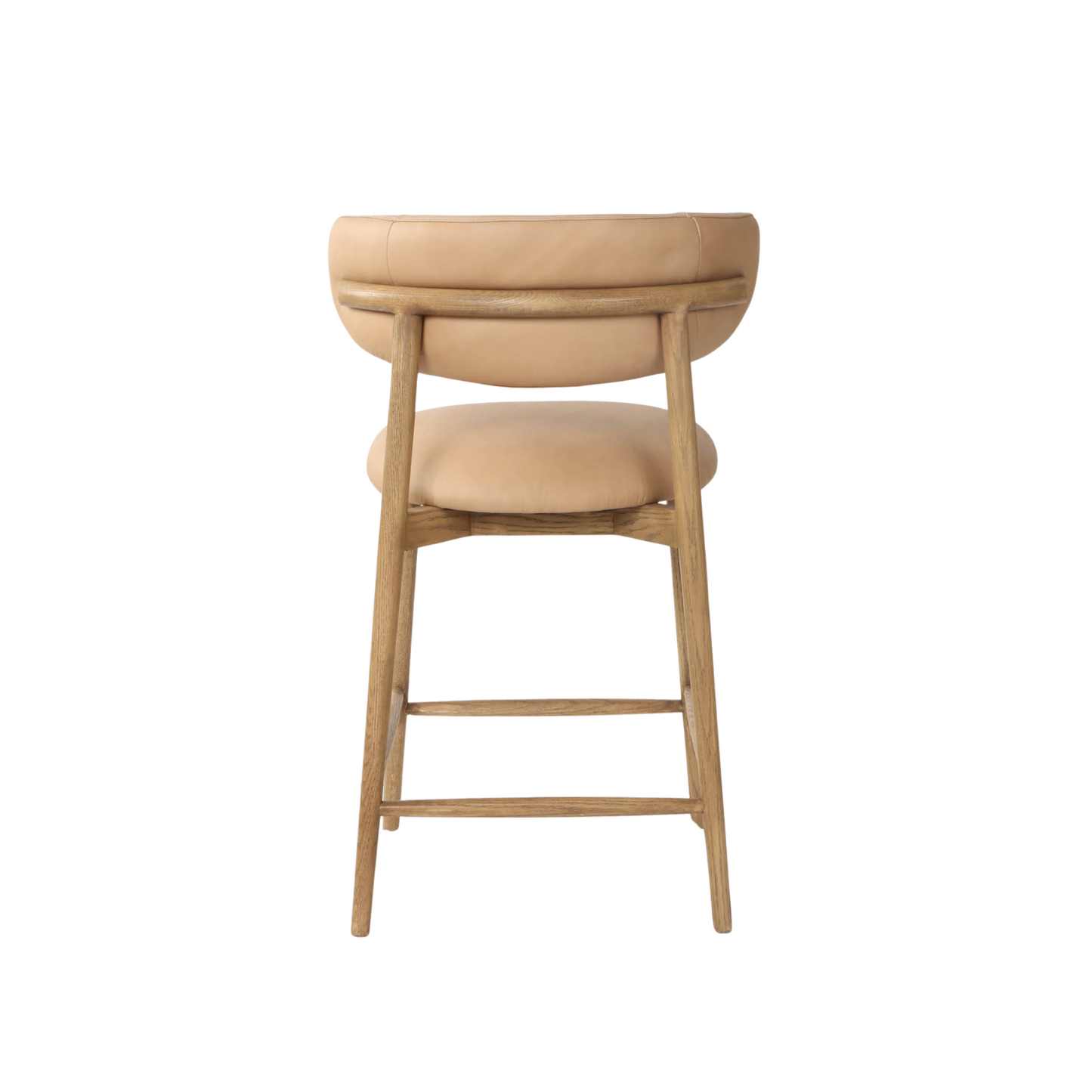 Mila Leather Counter Stool
