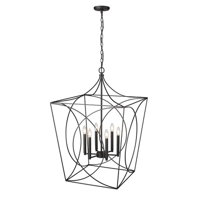 Millennium Lighting Tracy 4 Light Pendant Fixture in Multiple Finishes