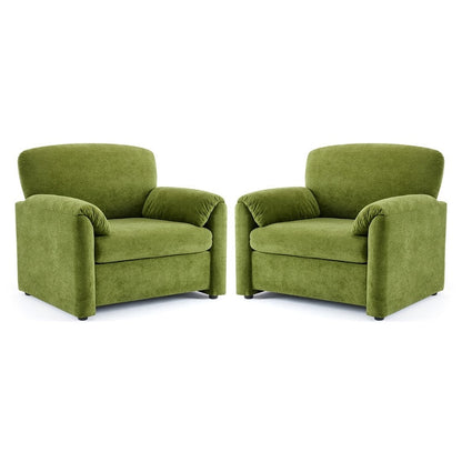 Modern Elephant Ears Armchair Accent Sofa Comfortable Seating for Living Room & Bedroom