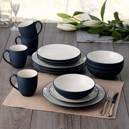 Noritake Colorwave 16-Piece Coupe Dinnerware Set, Service For 4