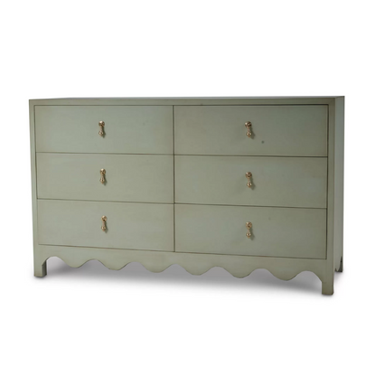 Colleen 6 Drawer Dresser - Fennel