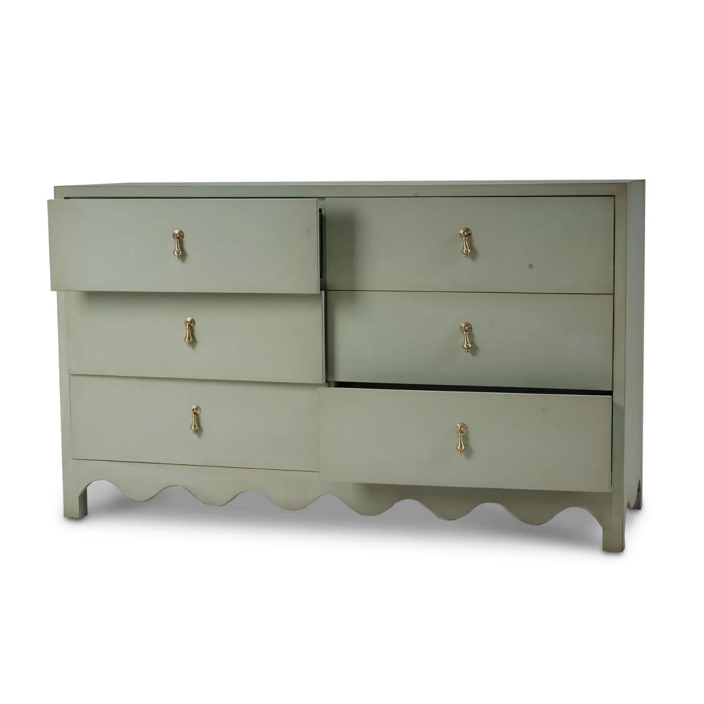 Colleen 6 Drawer Dresser - Fennel