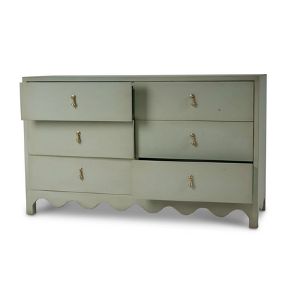 Colleen 6 Drawer Dresser - Fennel