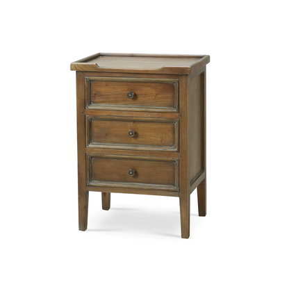 Eamon 3 Drawer Side Table