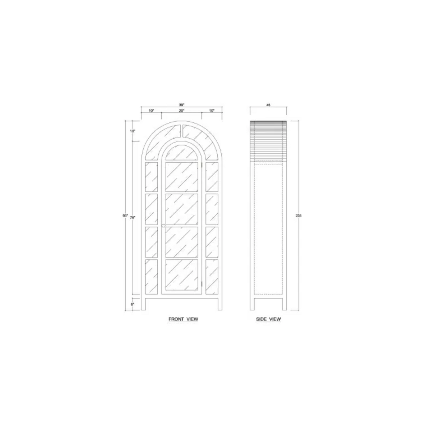 Vinny Display Cabinet