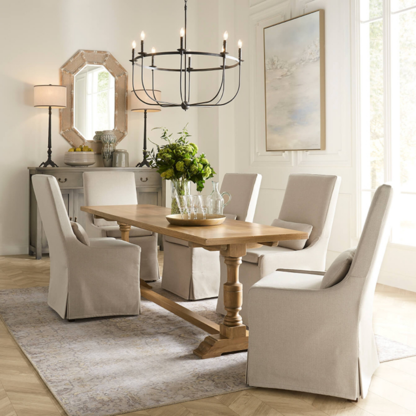 Sharron Slipcovered Dining Chair