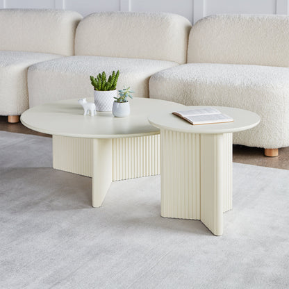 Gus* Modern Odeon Coffee Table - Pearl